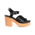 thumbnail image 2 of Journee Collection Womens ADDISYN Square toe Pump Block Heels, 2 of 3
