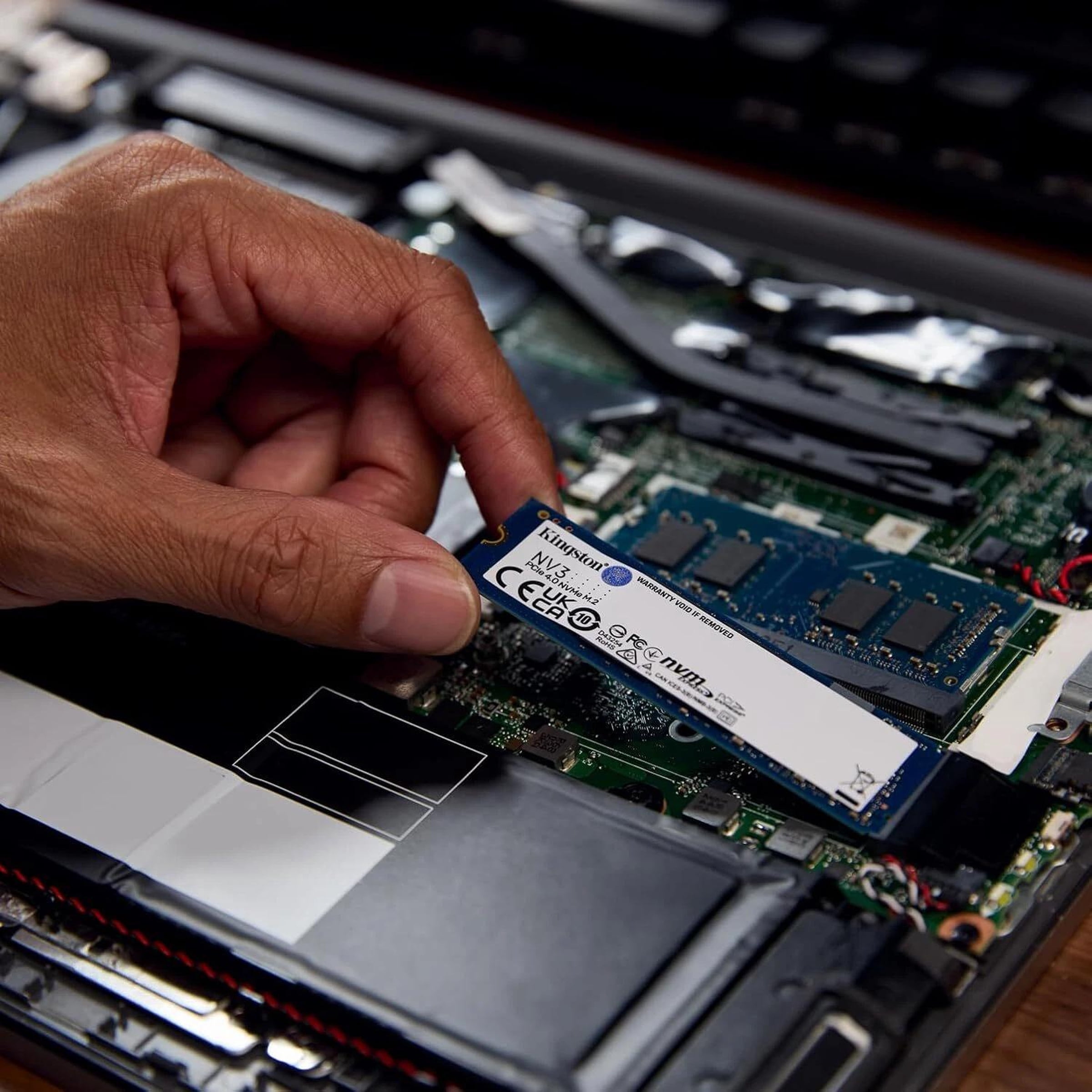Kingston NV3 1TB M.2 2280 NVMe SSD PCIe 4.0 Gen 4x4 Up to 6000 MB/s SNV3S/1000G