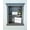 Dark Gray Beadboard, variant on Fox Hollow Furnishings 14x18 Elliot Craftsman Recessed Wood Wall Niche Insert Shelf - NO MDF - White Beadboard Back