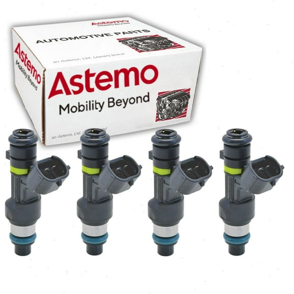 4 pc Hitachi Fuel Injectors compatible with Nissan Versa 1.8L L4 2007-2012