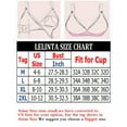 thumbnail image 2 of Women Nursing Maternity Bra Full Bust Sleeping Wireless Bralette for Breastfeeding, Black, L, 2 of 7