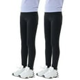 thumbnail image 3 of 2Pack Girls Athletic Leggings Kids Dance Workout Running Yoga High Waisted Tights Leggins Pants with Pocket 4-13Y, 3 of 13