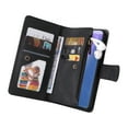 thumbnail image 5 of Case for Samsung Galaxy Note 20 5G Cover Zipper Pocket Wallet Case Magnetic Protective - Black, 5 of 5