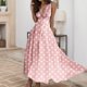 thumbnail image 1 of Vestidos Para Mujer Verano Vestido Informal de Playa Sin Mangas Con Escote En V y Estampado de Lunares Degradados A La Moda y Sexy Para Mujer, 1 of 4