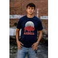 thumbnail image 5 of Vintage Patriotic American Buffalo Men's Graphic T Shirt Tees Brisco Brands X, 5 of 6