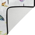thumbnail image 7 of Bathroom Sets Curtain and Rug Sets 23.6x15.7 in Non-Slip Mat and 72x72 in Shower Curtain for Home Bath Dcor Whimsical Watercolor Painting, 7 of 7