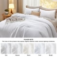thumbnail image 4 of U by Bedsure 2 Pieces Twin Comforter Bedding Set, White Comforter Set for All Seasons, 1 Lightweight Prewashed Comforter and 1 Pillowcases,Twin,White, 4 of 6