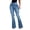 Light Blue, variant on Womens Classic Stretch Skinny Jeans Mid Rise Shaping Denim Pants with Pockets, Casual Work Trousers (Pack of 2)