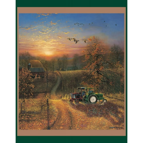 Harvest Daybreak 45" Wide Cotton Panel Fabric