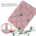 thumbnail image 3 of ELEHOLD Case for iPad 10th Generation 10.9 inch 2022, Slim Heavy Duty Shockproof Rugged Protective Cover with Built-in Stand for 10.9" iPad 10th Gen,Rosegold, 3 of 5