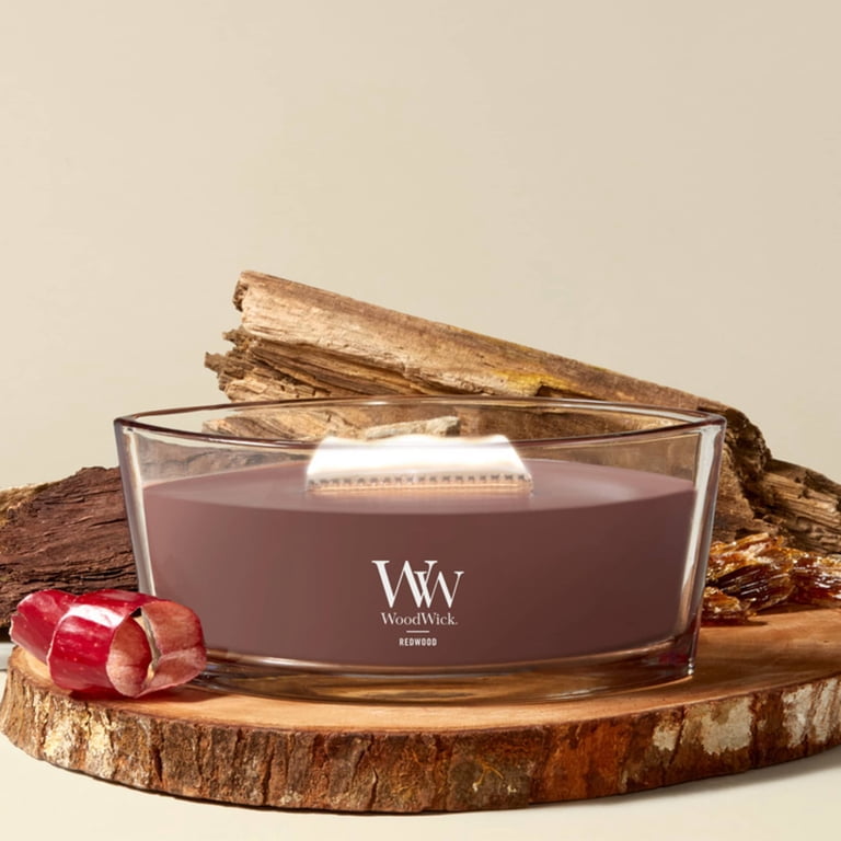 Woodwick Redwood Ellipse Candle photo 2
