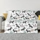 thumbnail image 1 of Fotbe Dachshund Dog Puppy Manta de Franela con Estampado, Manta Ultrasuave para Cama, Sofá, Auto, Hipoalergénica y Antibolitas-80"x60", 1 of 6