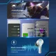 thumbnail image 4 of Audifonos Bluetooth Sp23 In-ear Gamer Inalambricos Bluetooth 5.3, Audifonos Gamer Para Juegos Con Efecto Rgb, Reducción De Ruido Enc Carga Rápida, Para Juegos, Llamar, Negro, 4 of 8