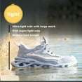 thumbnail image 4 of Men Steel Toe Cap Trainers Women Safety Trainers Breathable Lightweight Work Shoes EU 36-46 Gray, 4 of 6