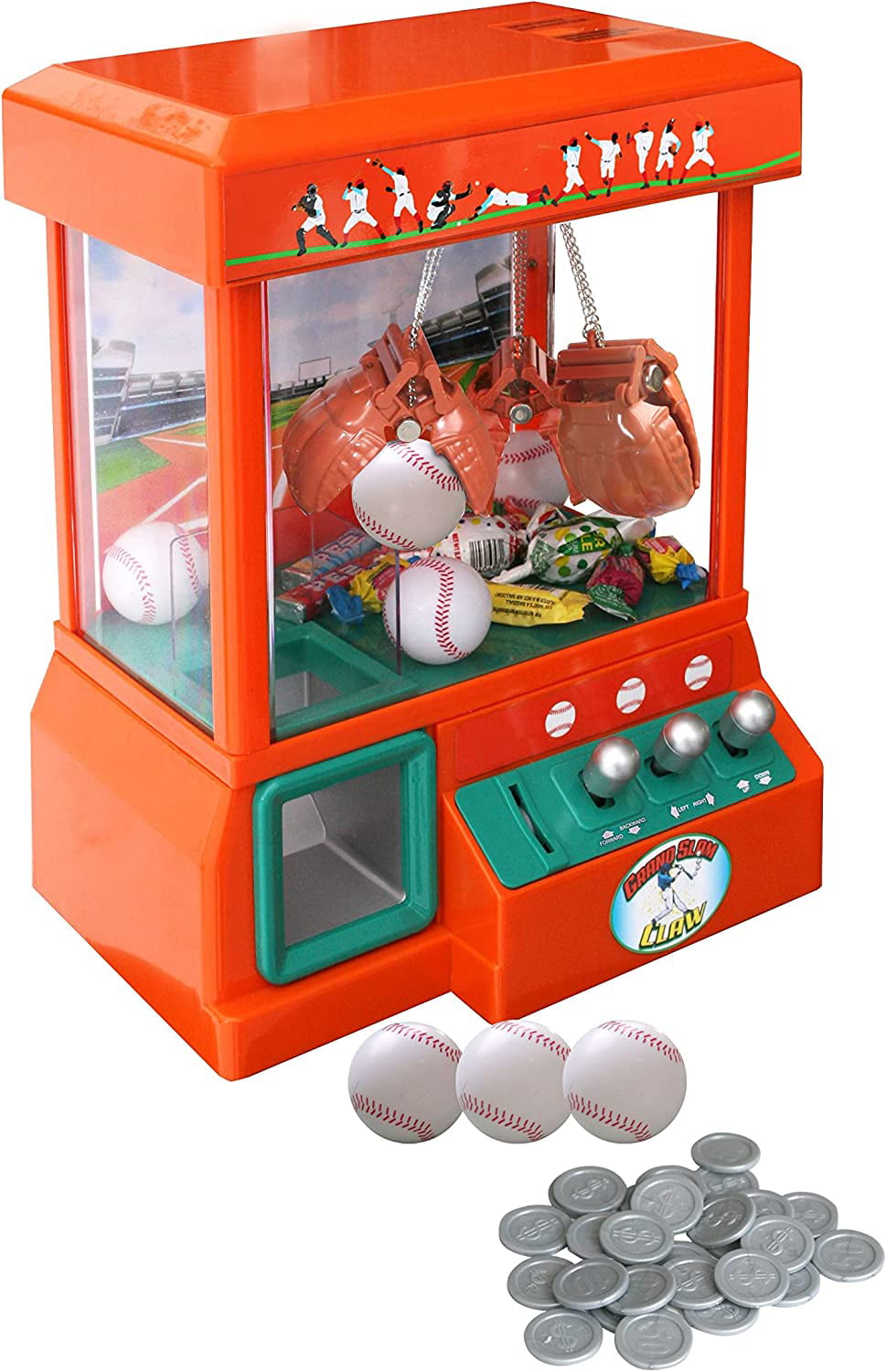 JUXUE Mini Claw Machine for Kids, Arcade Games for Home, Large Candy Claw  Machine with Toys Inside, Vending Machines Toys, Prize Dispenser, Party
