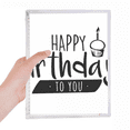 thumbnail image 1 of Carnet de Notes Style Citation Joyeux Anniversaire Journal Rechargeable Papeterie, 1 of 3
