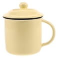 thumbnail image 1 of Taza de café portátil para fiestas, taza de leche para el hogar, accesorio para acampar, taza de fondo plano, taza de jugo de porcelana, taza vintage, taza para acampar, 1 of 8