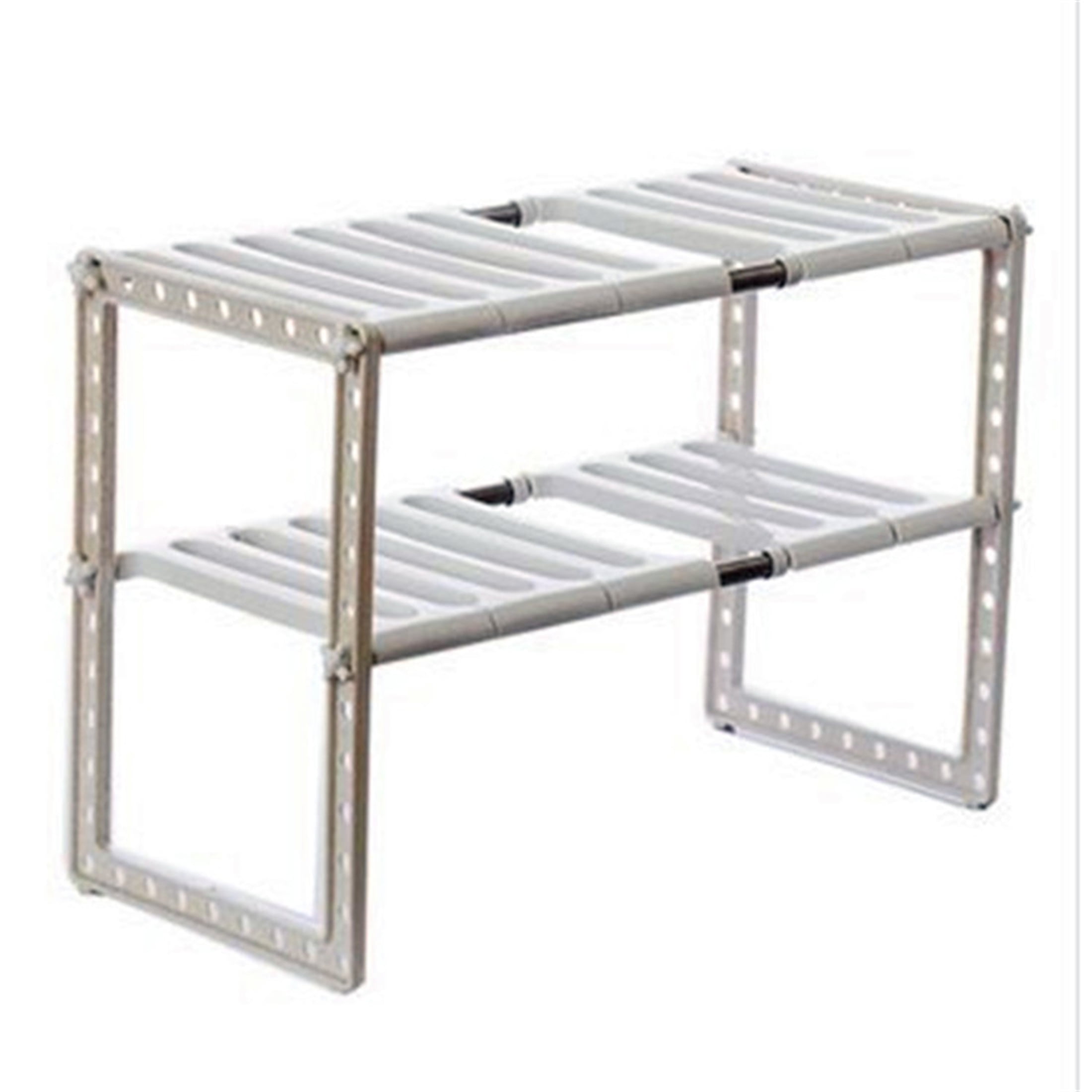Kitchen Under Sink Storage Rack Expandable Shelf Stainless
