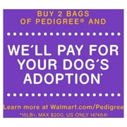 PEDIGREE Complete Nutrition Adult Dry Dog Food Roasted Chicken, Rice & Vegetable Flavor Dog Kibble, 30 lb. Bag