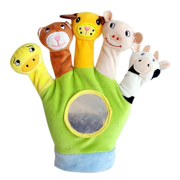 TIELUTT Hand Puppet Interactive Toy Hand Puppet with Movable Mouth Hand Puppets for Kids All Ages Small with Camera Camera 4k Emotion Parrot 2 Controller Super Small
