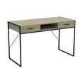 thumbnail image 2 of Table Ordinateur 48" Gris Bois Métal Noir de Safdie & Co., 2 of 4
