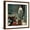 Brown Frame, variant on Art.com Happy Birthday, Miss Jones, March 17,1956 Giclee Print by Norman Rockwell, 16" x 16"