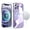 Purple, variant on Lexvss Magnetic Case for iPhone 12 Pro with 2 Screen Protectors, 6.1 Inch Cover Compatible for iphone 12 MagSafe Charging