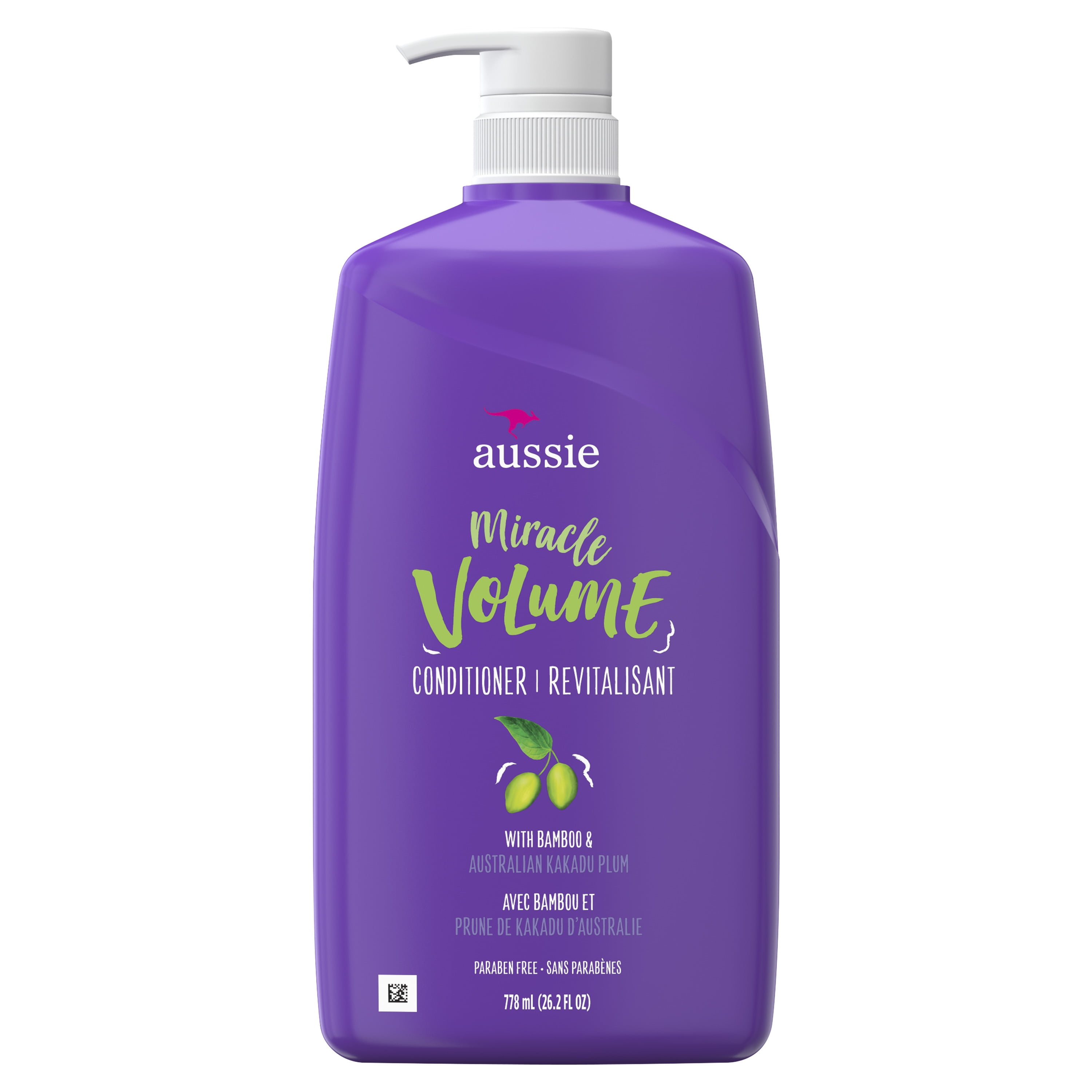 Aussie Miracle Volume Conditioner, Paraben Free, 26.2 fl oz