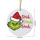 thumbnail image 2 of the Grinch Christmas Decor 2023 Christmas Tree Decorations, ?????????????? Christmas Thanksgiving Holiday Acrylic Pendant Fun Green Christmas Decoration For Family Holiday Party, 2 of 3