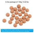 thumbnail image 3 of Uxcell 9-10mm 0.22 Lbs Clay Pebbles Brown Gardening Potted Balls for Hydroponic Growing, 3 of 6