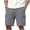 Z74 Dark Gray, variant on Mens Textured Quilted Cargo Shorts Elastic Waist Drawstring Casual Streetwear Summer Shorts with Multi Pockets White,S