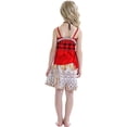 thumbnail image 3 of Disfraz de princesa Wonderbabe Moana 2 para niña pequeña: conjunto de 2 piezas con top corto y falda con borlas, disfraces de Halloween y faldas para niña pequeña., 3 of 6
