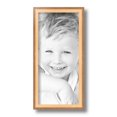 thumbnail image 2 of ArtToFrames 6x13" Gold And Stained Brown Picture Frame, Gold Wood Poster Frame, with Regular Glass and 2 (FBPL-4766), 2 of 7