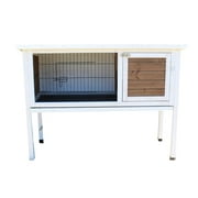Zylina Extreme Wood Rabbit Hutch for Rabbits, Bunnies and Guinea Pigs, 48"(L) x 22"(W) x 36"(H)