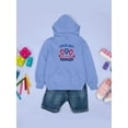 thumbnail image 3 of 4Th Of July Usa Balloons Hoodie Juniors -Image by Shutterstock,  Medium, 3 of 4