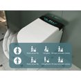 thumbnail image 4 of Smart Toilet Seat MEJE MJ001U - Electric Bidet, Remote, LED, Auto Open/Close, White, 4 of 13