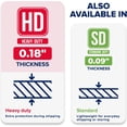 thumbnail image 3 of Paclord 4" x 72" Heavy-Duty Reinforced Cardboard Mailing Tube, Pack of 6 Tubes with 12 Caps – Secure USPS Approved – Great for Shipping and Storing of Prints, Artwork, Posters or Documents, 3 of 5