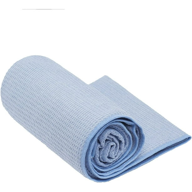 Hot Yoga Towel - Shandali Stickyfiber Yoga Towel - Mat-Sized, Microfiber,  Super Absorbent, Anti-slip, Injury Free, 24