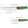 thumbnail image 2 of KINGSTONE 2-Piece Kitchen Knife Set with Gift Box, Stainless Steel Chef Knives with Christmas Pattern, Ergonomic Cutlery Set, Round Tip Safety Knives for Home Cooking, 2 of 8