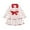 R219/White, variant on Vividxx Toddler Girl Dress Heart Print Long Sleeve Dresses Fall Stylish Knit Dress Kids Casual Cute Birthday Party 4-5 Years