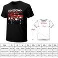 thumbnail image 2 of Shinedown Shirt Men's Short Sleeve T-Shirts Summer O-Neck Cotton Tee Tops, 2 of 6