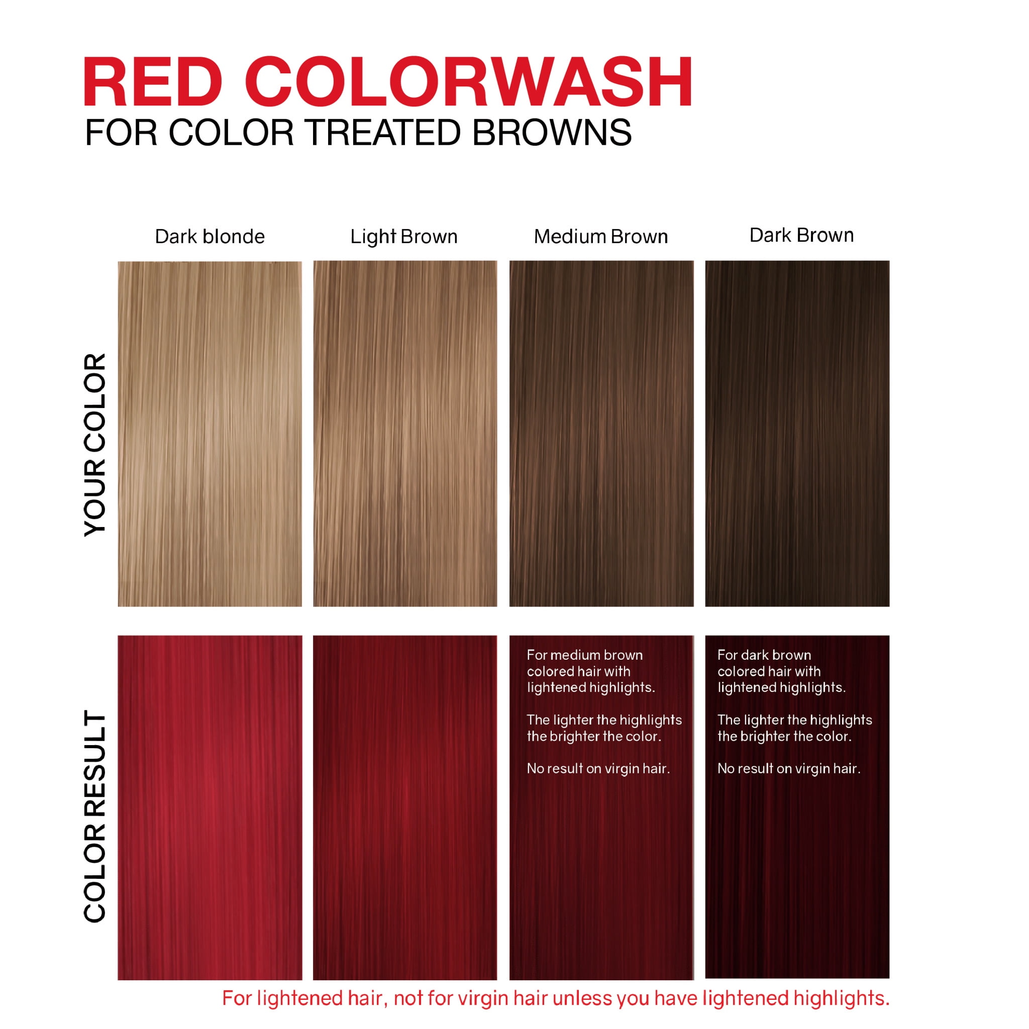 Vivid Red Colorwash