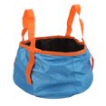 thumbnail image 2 of QIILU Bassin Pliable d'Extérieur, Seau de Lavage Robuste et Résistant à l'Usure pour la Randonnée, la Pêche et le Camping, 2 of 8