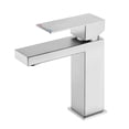 thumbnail image 2 of KES Robinet de Salle de Bain Nickel Brossé Robinet d'Évier Trou Unique Salle de Bain Meuble-Lavabo Lavabo Cascade Robinet de Récipient Poignée Unique cUPC Acier Inoxydable Certifié, 2 of 9