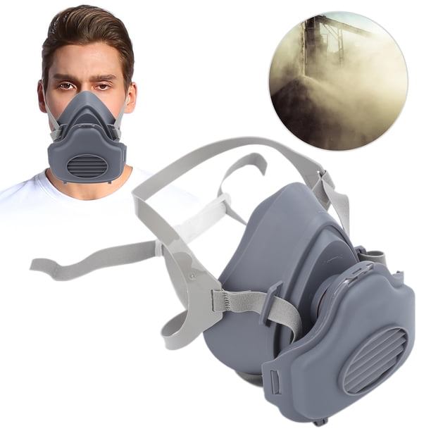 Cubierta Industrial Para La Boca Contra El Polvo, Protector Facial Ajustable Reutilizable Contra El Polvo, Autocebante, Altamente Transpirable Para Protección De La Salud