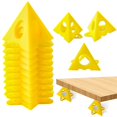 thumbnail image 1 of Juego de soportes piramidales de 20 piezas: soportes triangulares, herramienta de pintura, almohadillas de pintura triangulares, pies para carpintería, accesorios de carpintero, almohadillas de pintur, 1 of 5