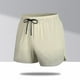 thumbnail image 1 of pstuiky Pantalones cortos para hombre, Pantalones cortos transpirables de seda de hielo para deportes al aire libre y ocio para hombre Pantalones cortos de golf, 1 of 8