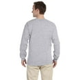 thumbnail image 2 of The Fruit of the Loom Adult HD Cotton Long-Sleeve T-Shirt - ATHLETIC HEATHER - 2XL, 2 of 2