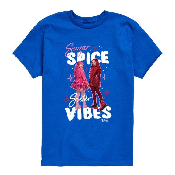 Descendants: Wicked Wonderland - Sister Vibes Short Sleeve Graphic T-Shirt