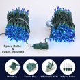 thumbnail image 3 of Guirnalda de luces navideñas BrizLabs, color azul, 21,2 m, 300, incandescentes, 120 V, 3 of 6